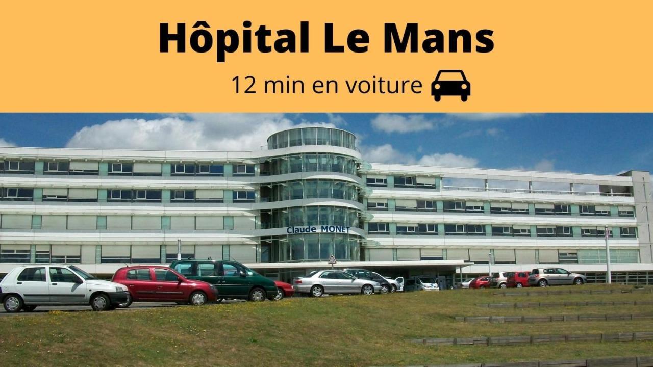Le Mans - Au Calme - Stationnement Facile - Proche Centre Ville Et Gare 外观 照片